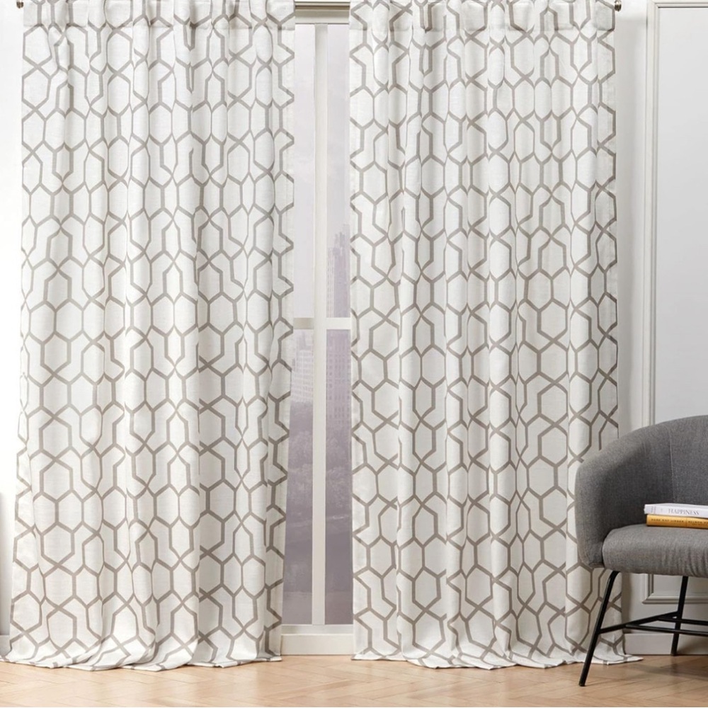 Nicole Miller Curtain Panel Pair